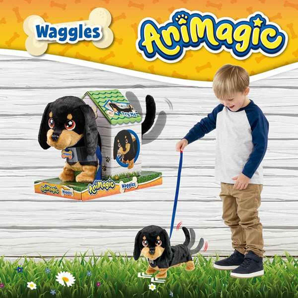 Perro Interactivo Bizak Waggles