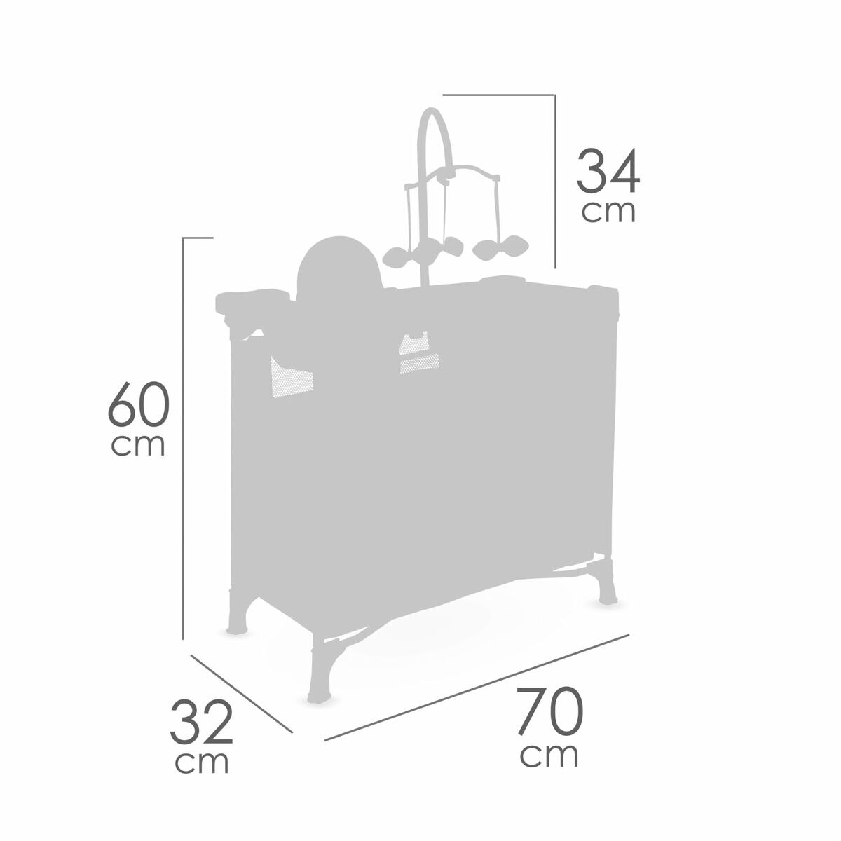 Cambiador para Muñecas Decuevas Sohphie
