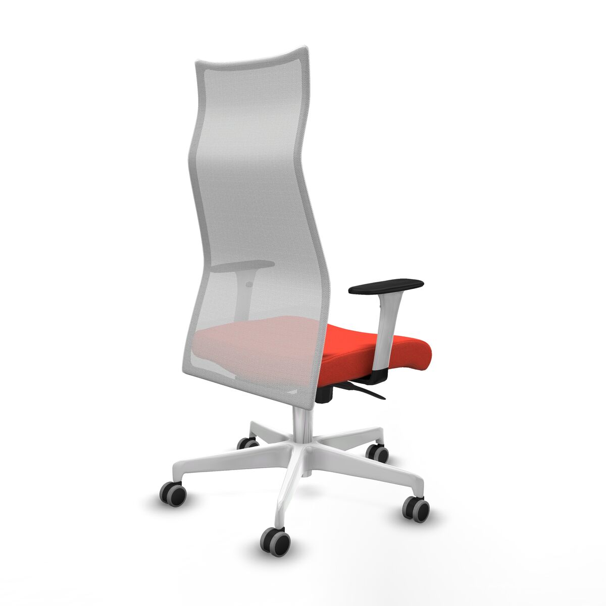 Silla de Oficina Piqueras y Crespo B1B026G Naranja Oscuro