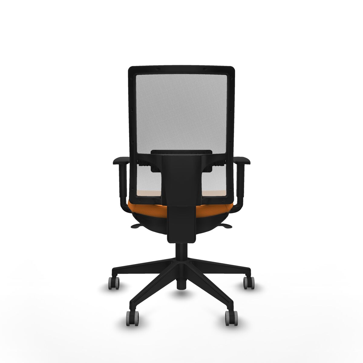 Silla de Oficina Piqueras y Crespo 1D066G0 Naranja