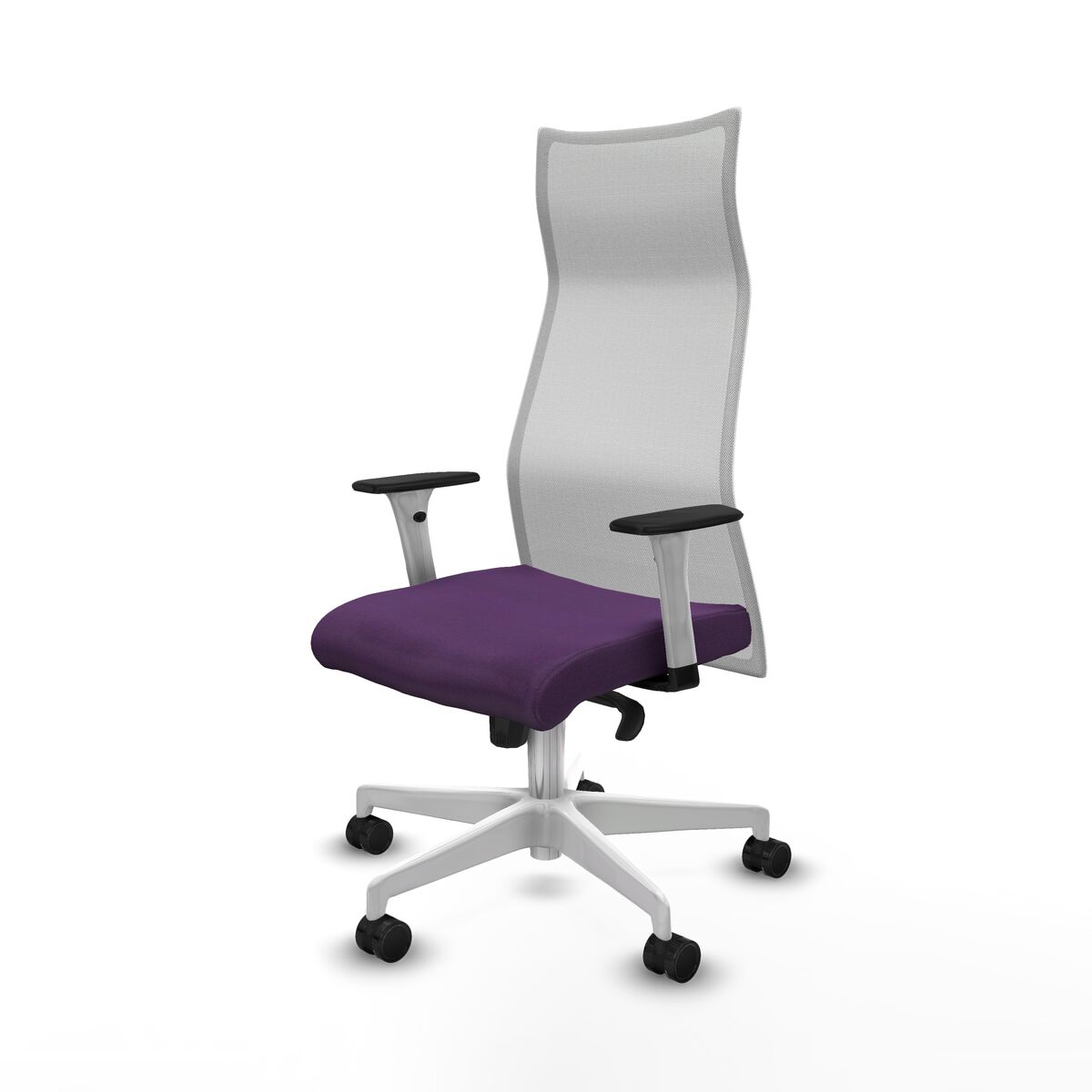 Silla de Oficina Piqueras y Crespo B1B026N Morado