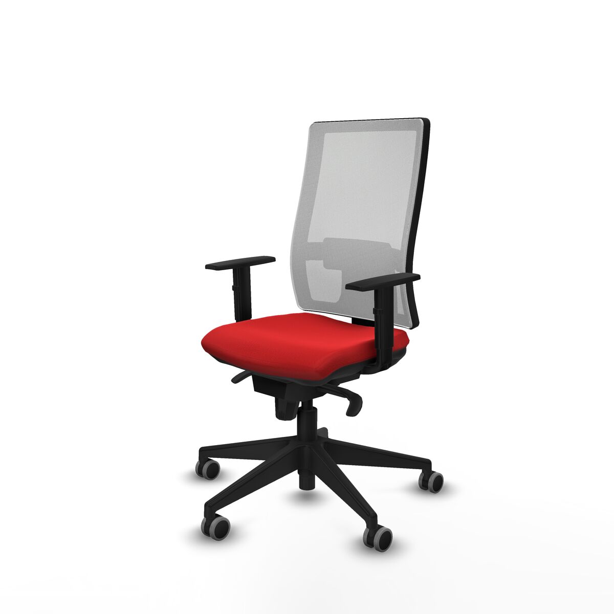 Silla de Oficina Piqueras y Crespo 1D066G0 Rojo