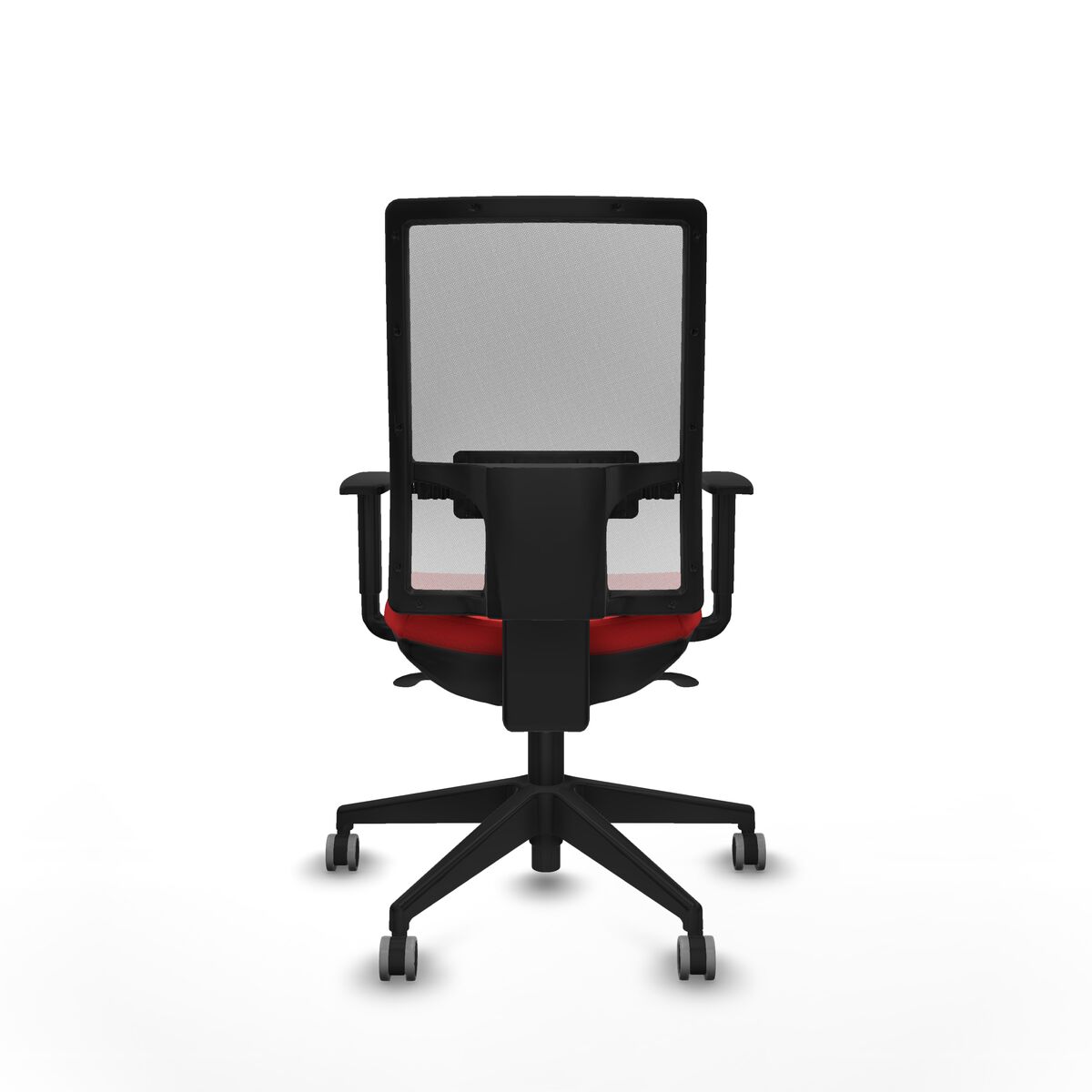 Silla de Oficina Piqueras y Crespo 1D066G0 Rojo