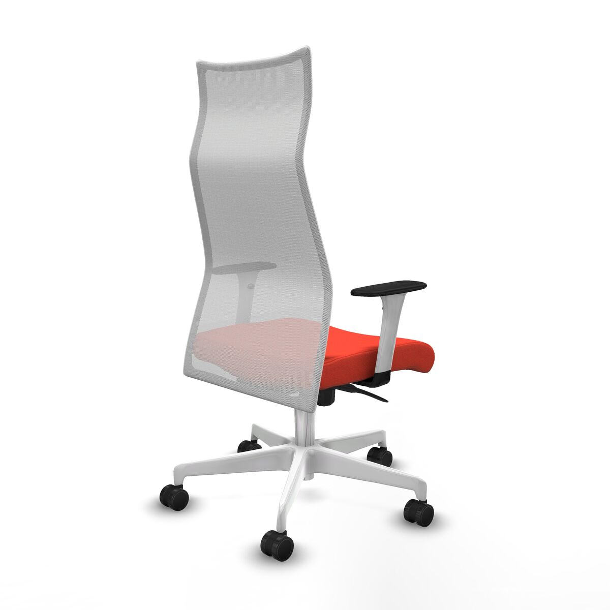 Silla de Oficina Piqueras y Crespo B1B026N Naranja Oscuro