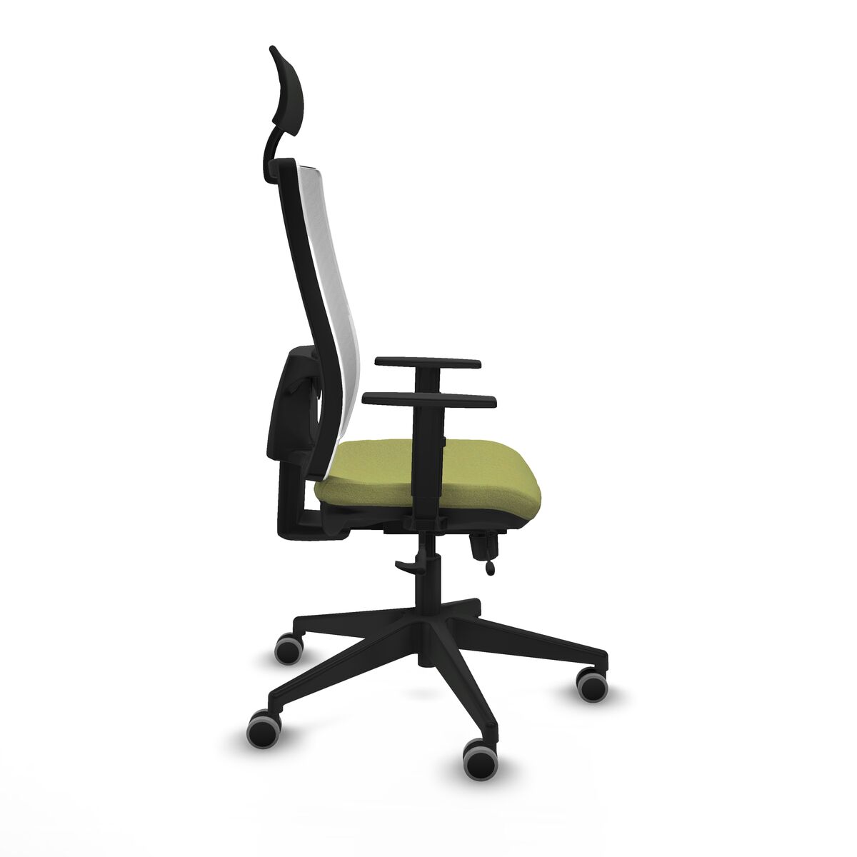 Silla de Oficina con Cabecero Piqueras y Crespo 1D066G1 Verde