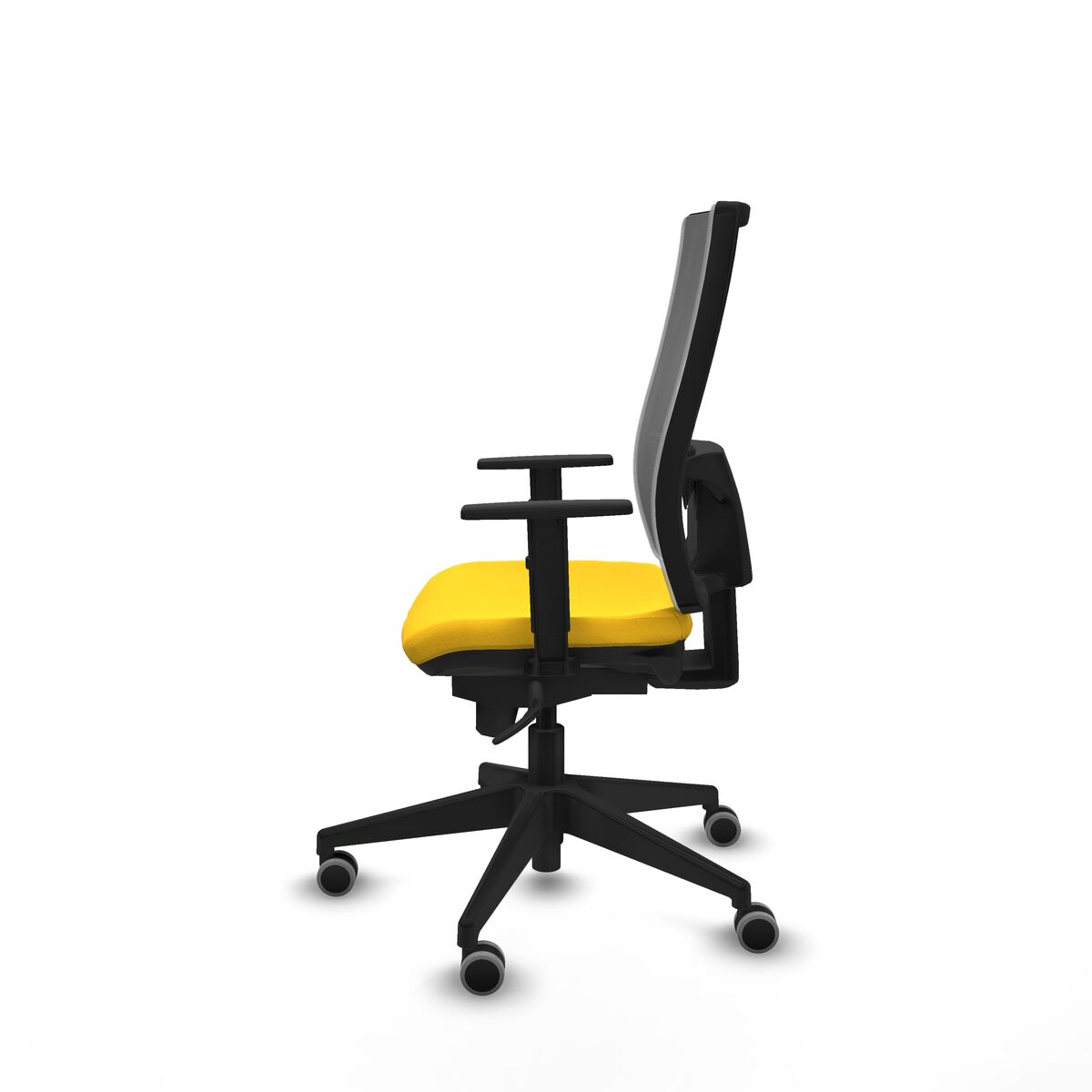 Silla de Oficina Piqueras y Crespo 1D066G0 Amarillo