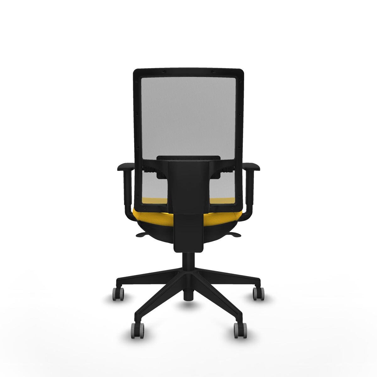 Silla de Oficina Piqueras y Crespo 1D066G0 Amarillo