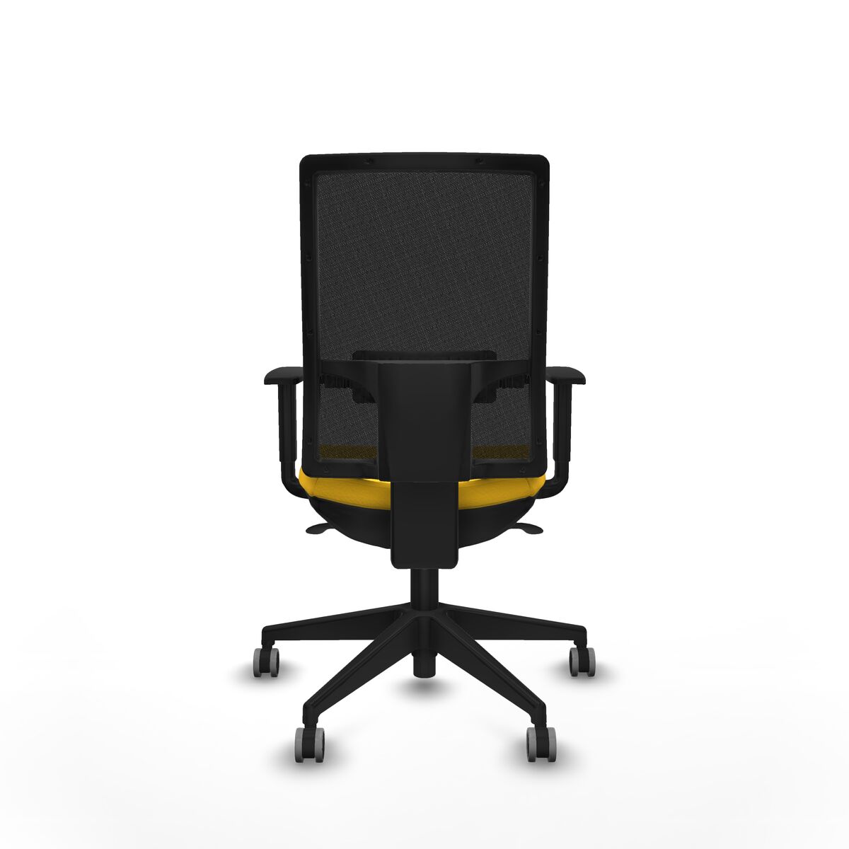 Silla de Oficina Piqueras y Crespo 1D066G0 Amarillo