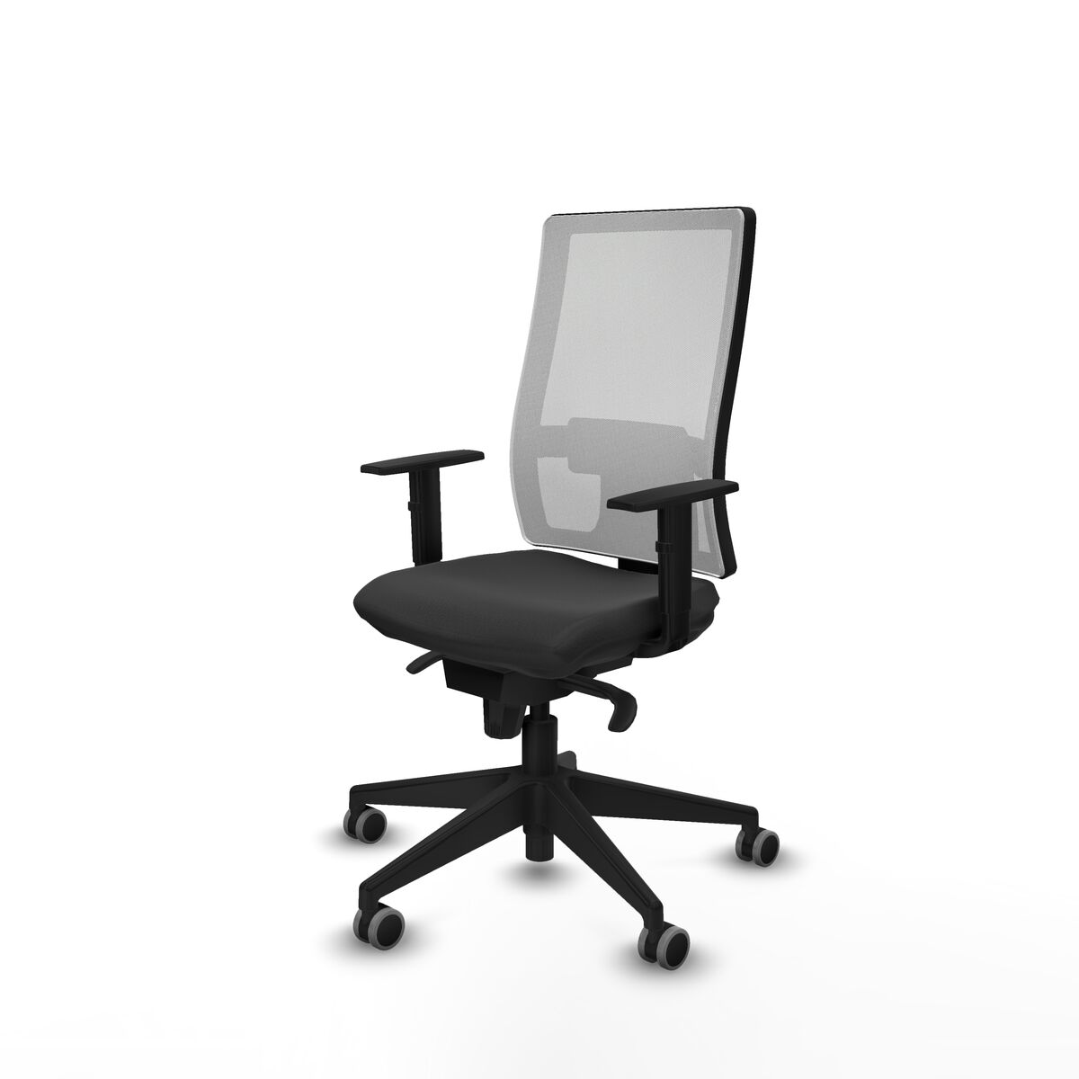 Silla de Oficina Piqueras y Crespo 1D066G0 Gris oscuro