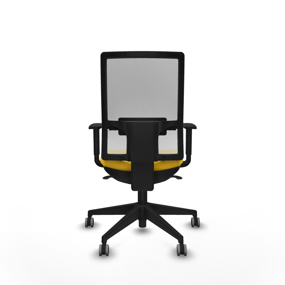 Silla de Oficina Piqueras y Crespo 1D066G0 Amarillo