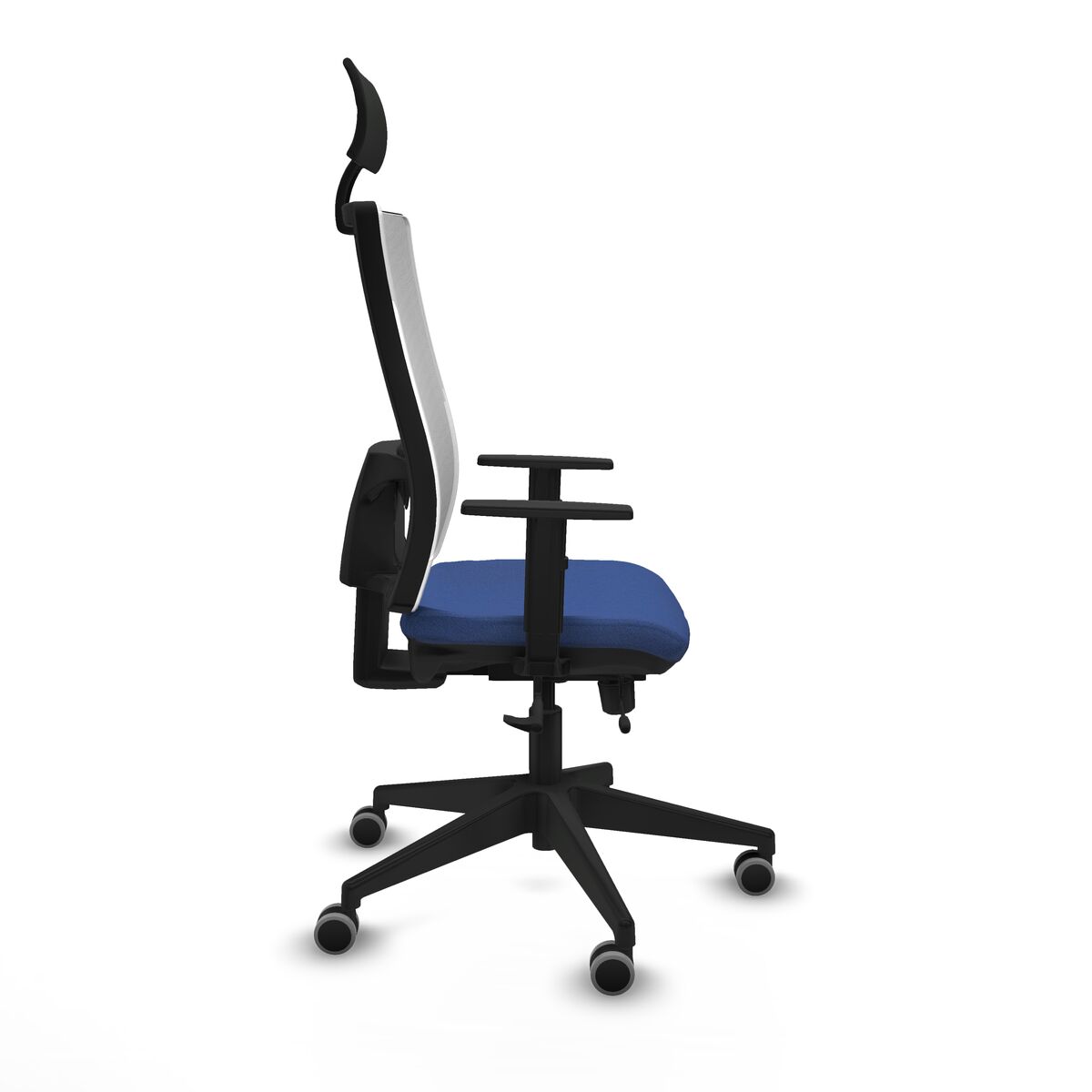 Silla de Oficina con Cabecero Piqueras y Crespo 1D066G1 Azul marino