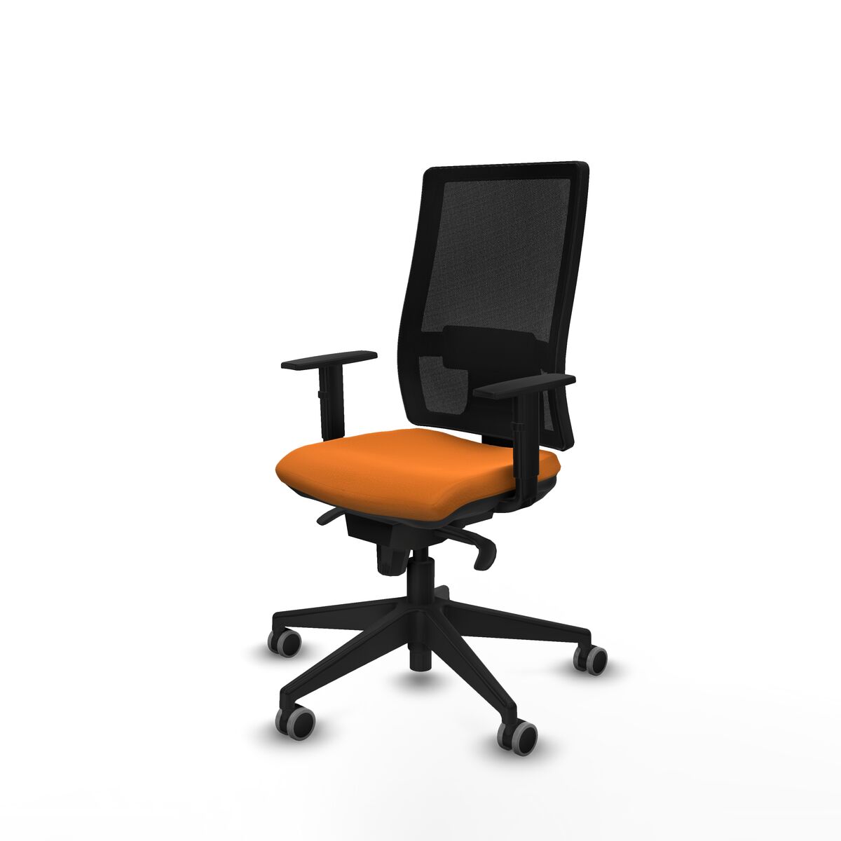 Silla de Oficina Piqueras y Crespo 1D066G0 Naranja