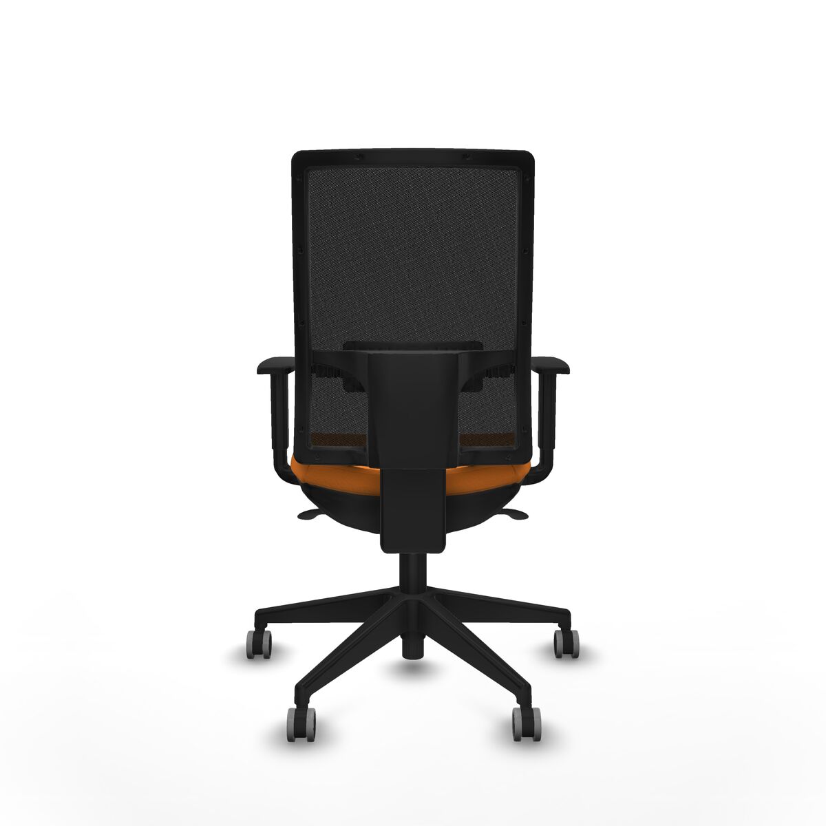 Silla de Oficina Piqueras y Crespo 1D066G0 Naranja