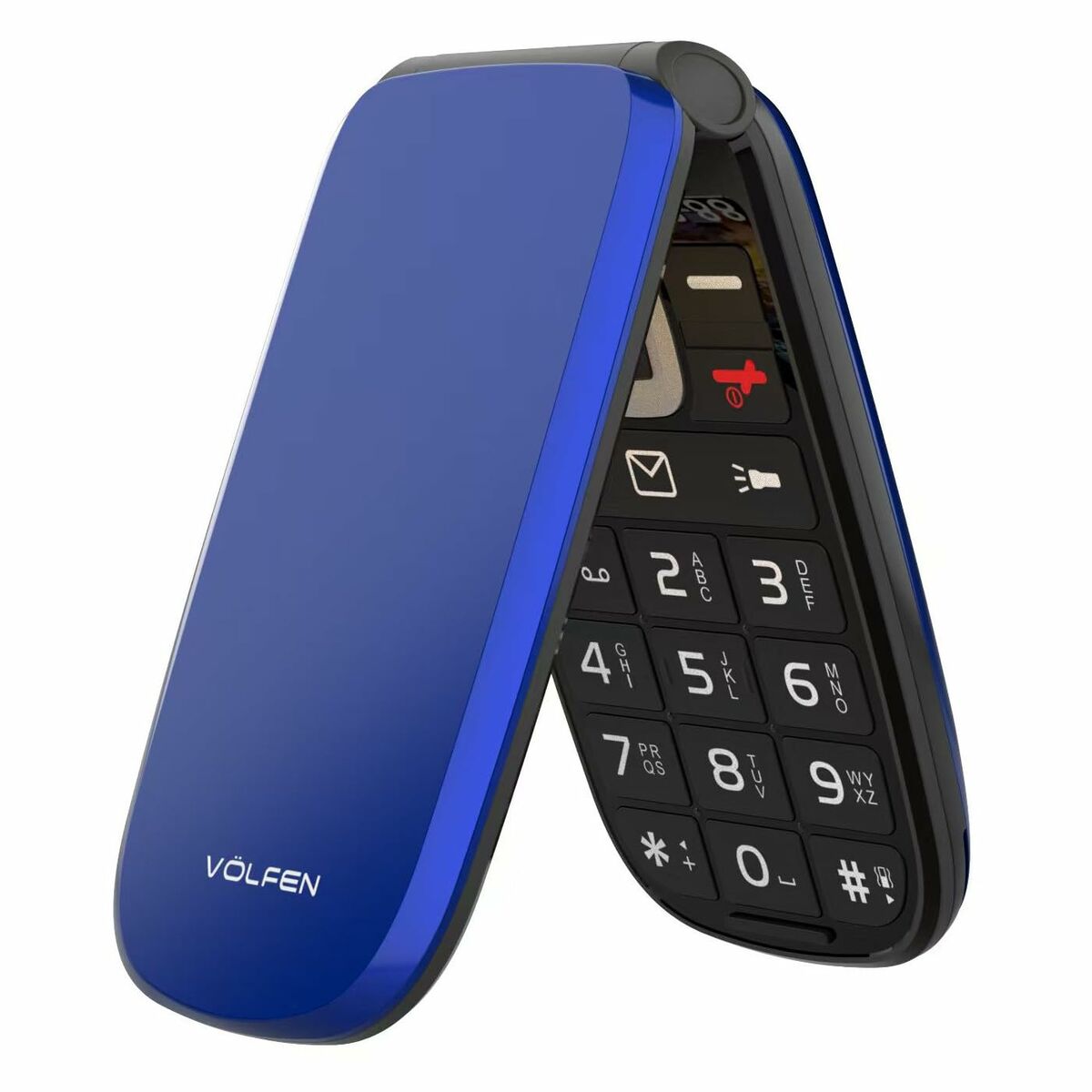 Teléfono Móvil para Mayores Volfen ASTRO FLIP 48 MB 2,8" Azul 4G