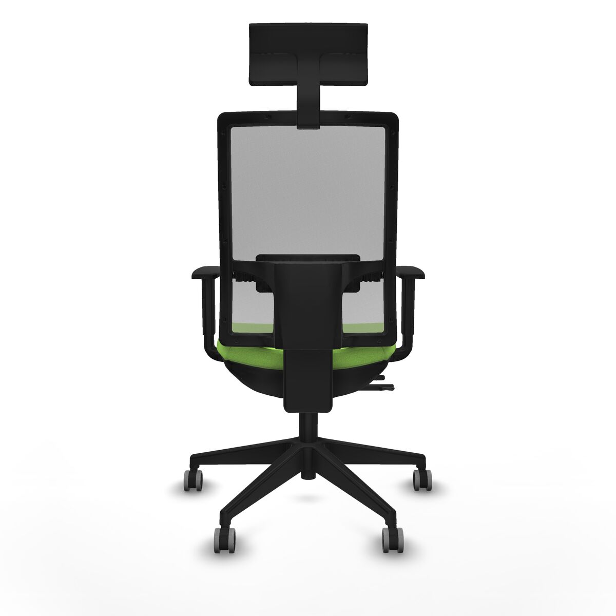 Silla de Oficina con Cabecero Piqueras y Crespo 1D066G1 Pistacho