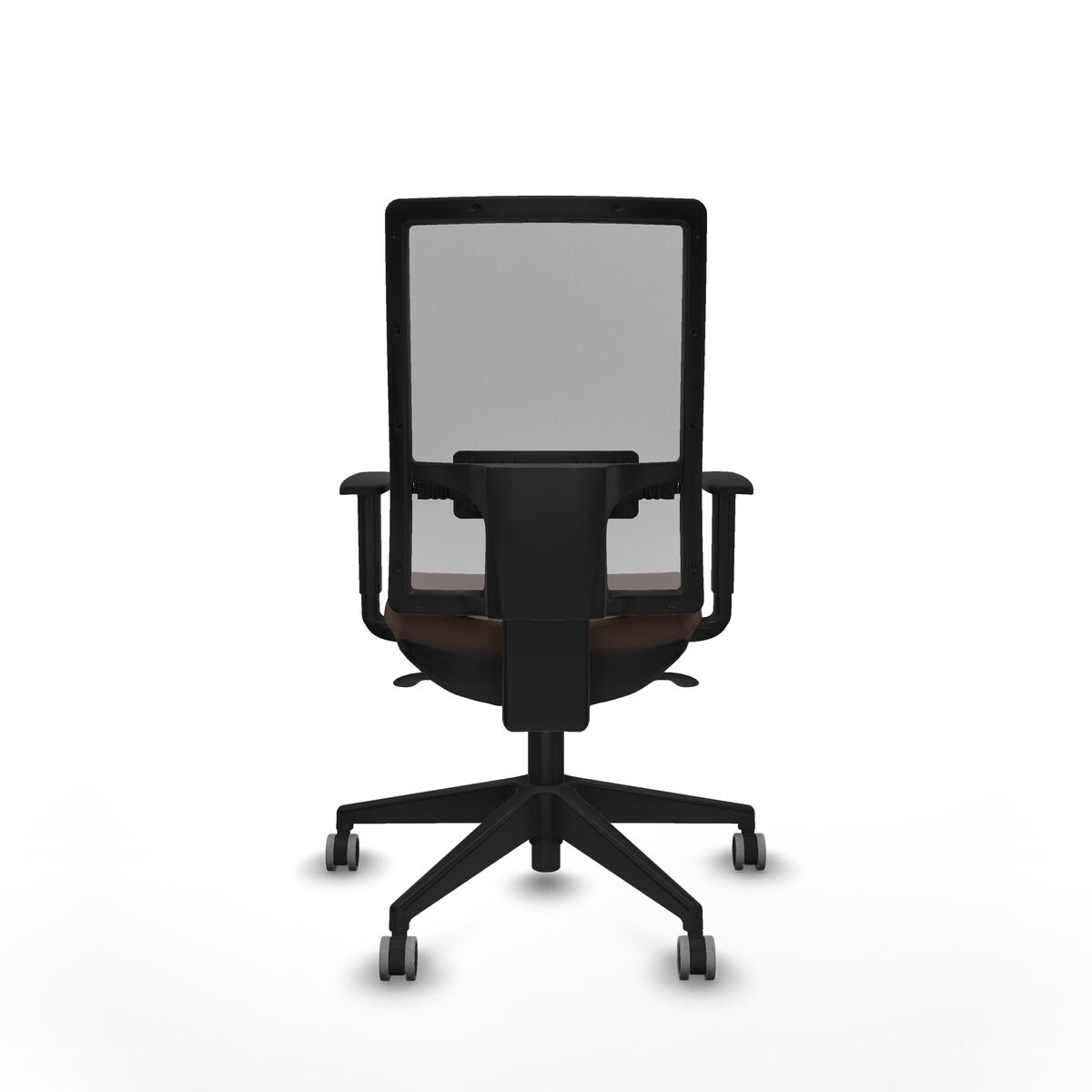 Silla de Oficina Piqueras y Crespo 1D066G0 Marrón oscuro