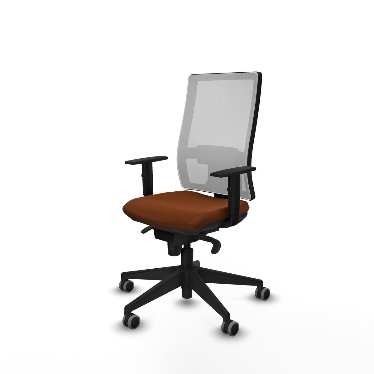 Silla de Oficina Piqueras y Crespo 1D066G0 Marrón