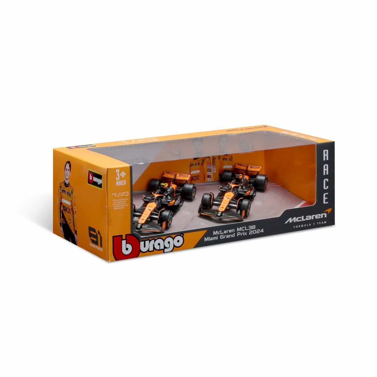Set 2 Coches McLaren F1 1:43