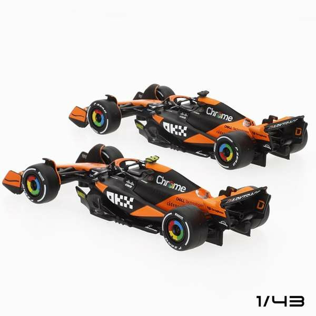 Set 2 Coches McLaren F1 1:43