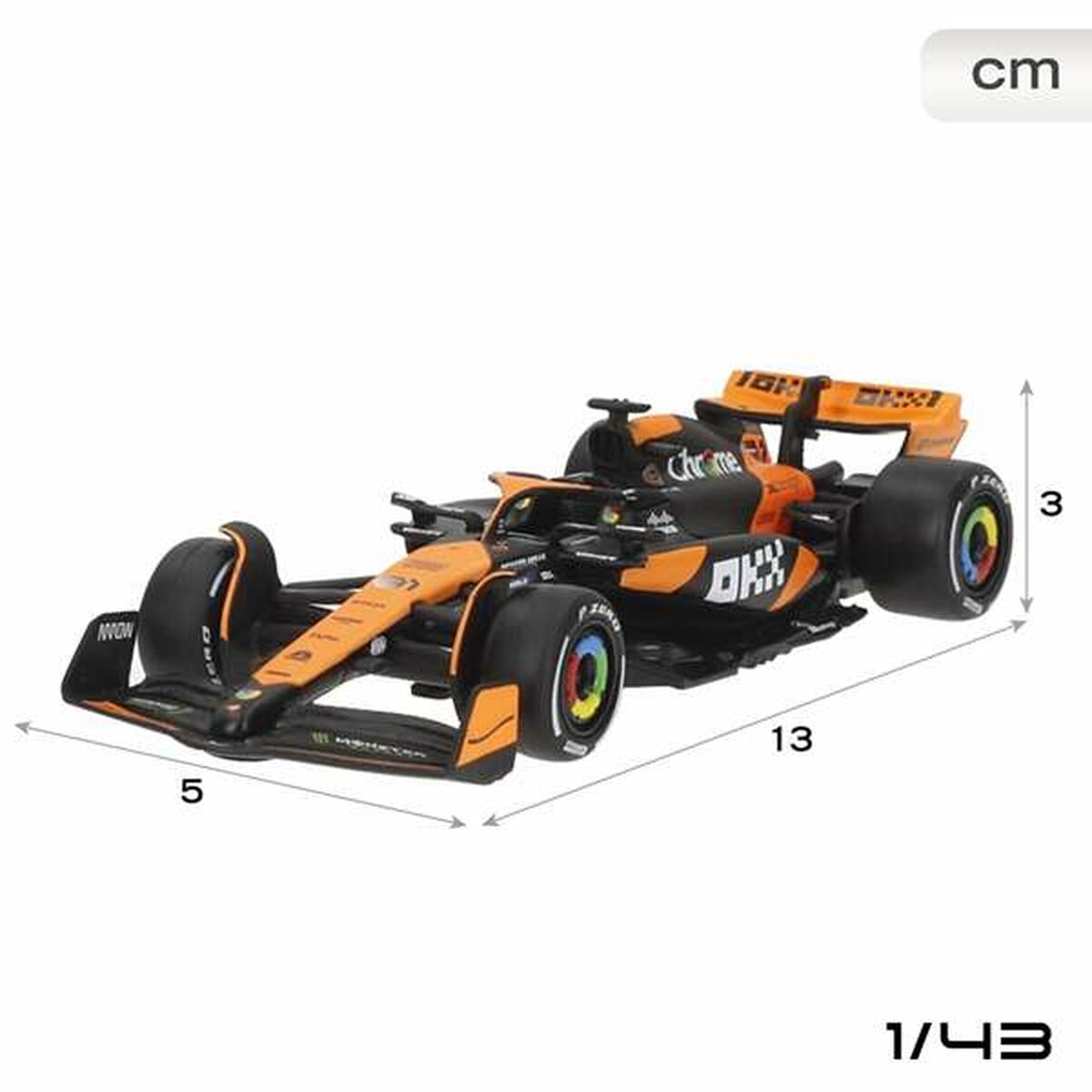 Set 2 Coches McLaren F1 1:43