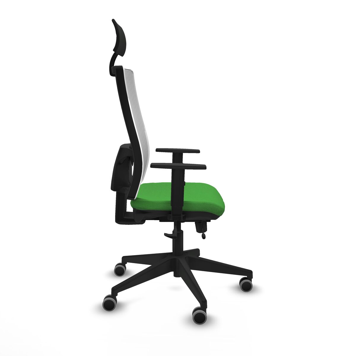 Silla de Oficina con Cabecero Piqueras y Crespo 1D066G1 Verde