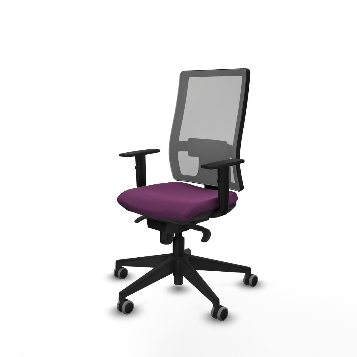Silla de Oficina Piqueras y Crespo 1D066G0 Morado