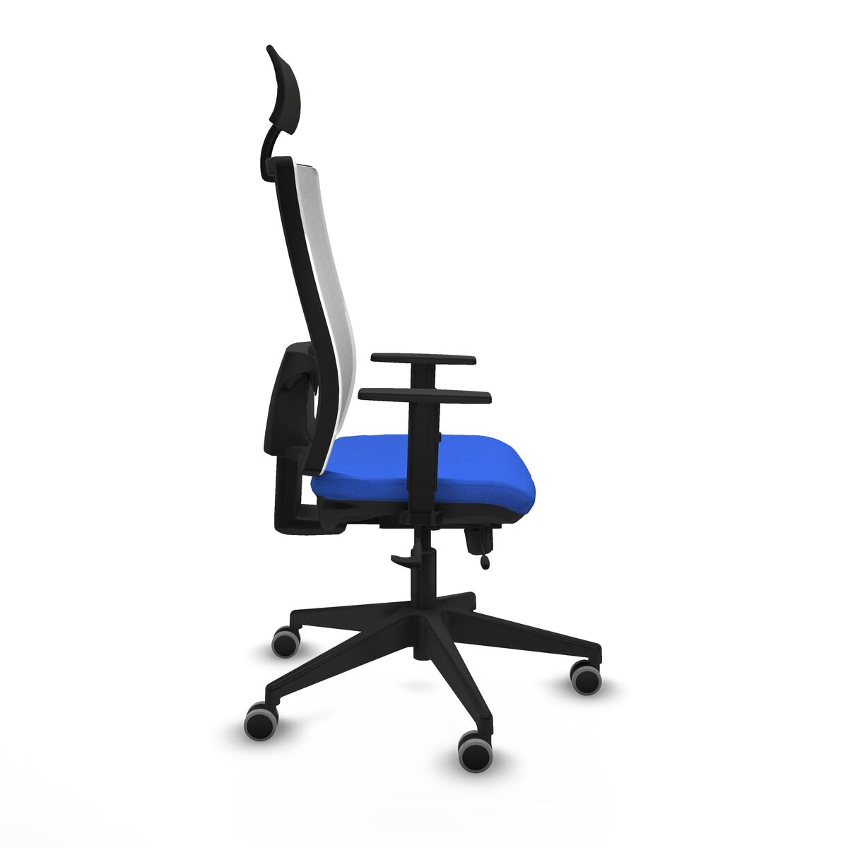 Silla de Oficina con Cabecero Piqueras y Crespo 1D066G1 Azul
