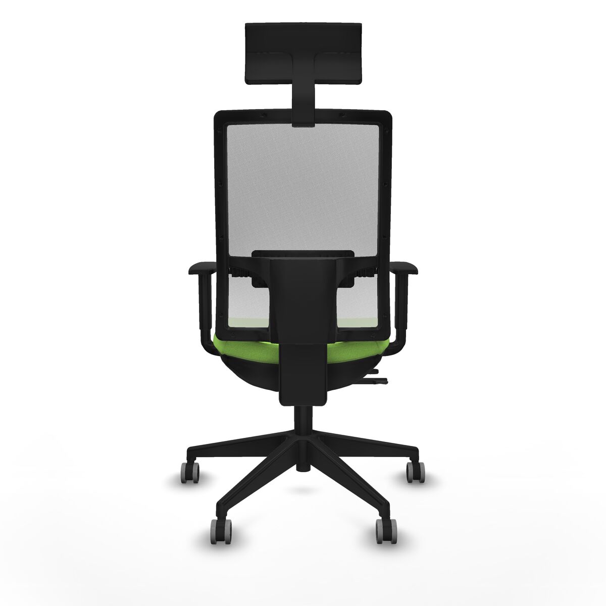 Silla de Oficina con Cabecero Piqueras y Crespo 1D066G1 Pistacho