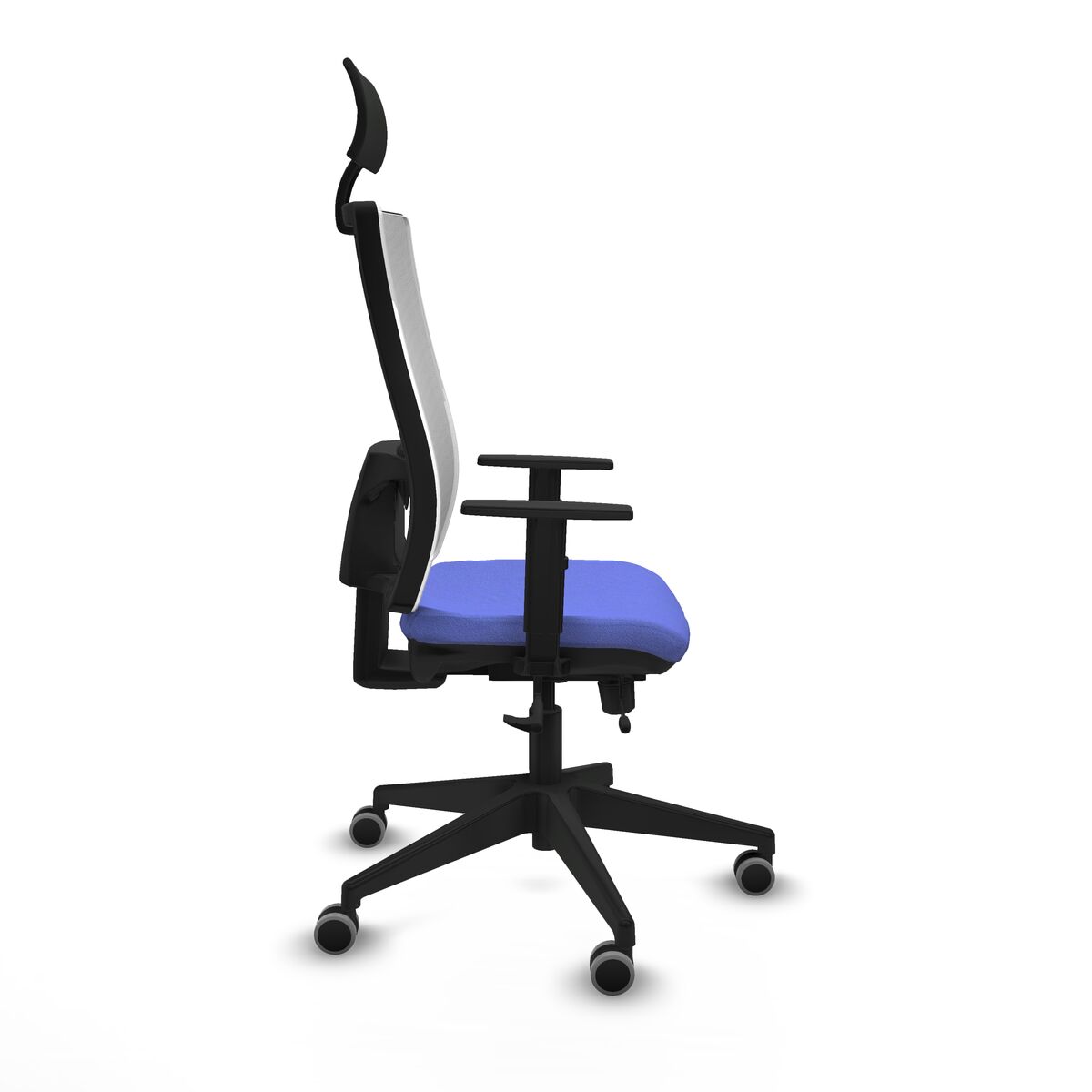 Silla de Oficina con Cabecero Piqueras y Crespo 1D066G1 Azul claro