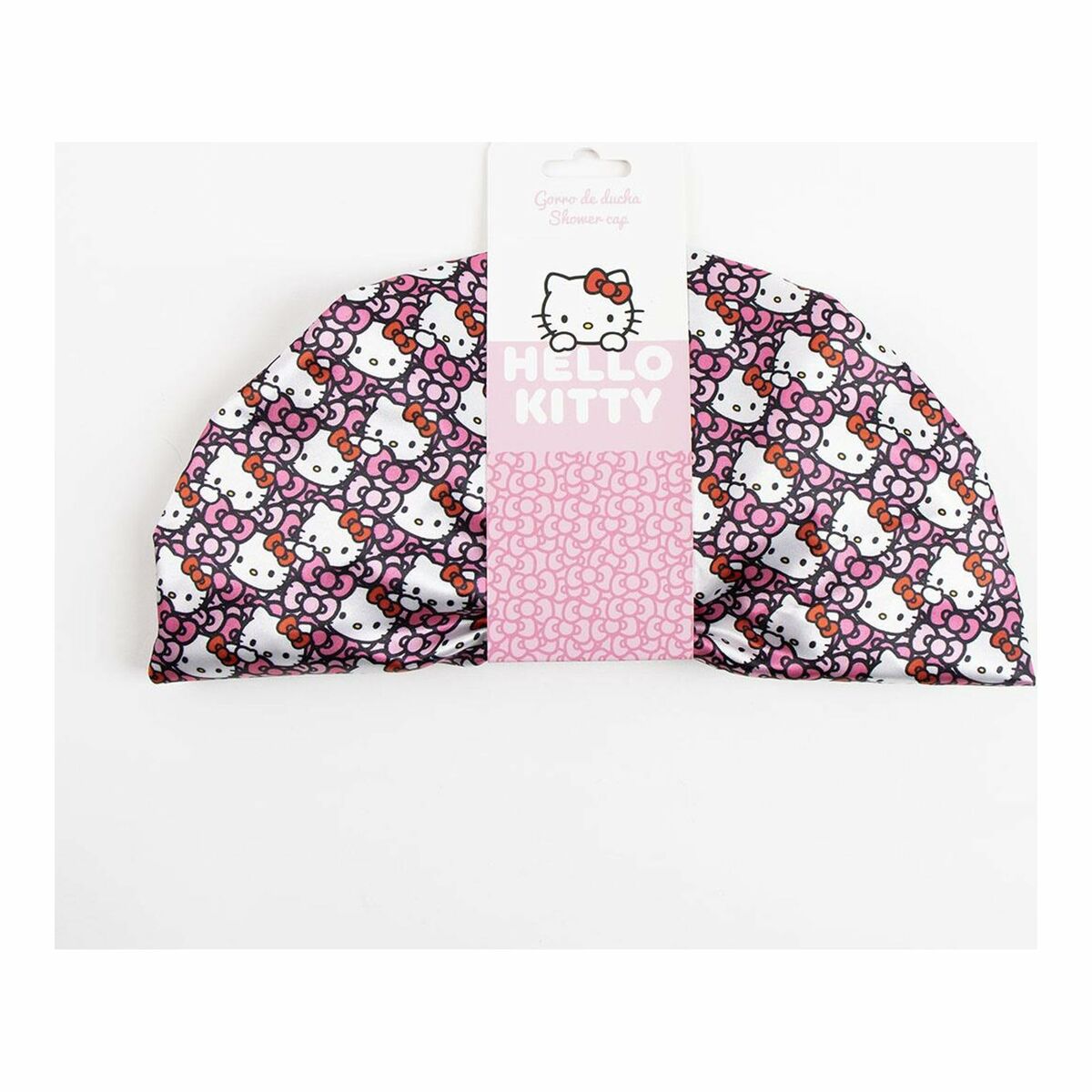 Gorro de Ducha Hello Kitty Rosa