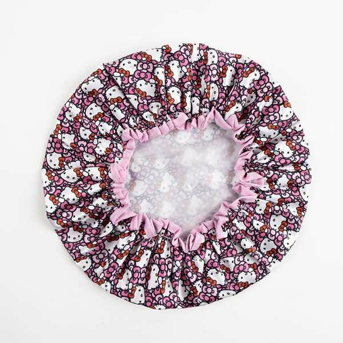 Gorro de Ducha Hello Kitty Rosa