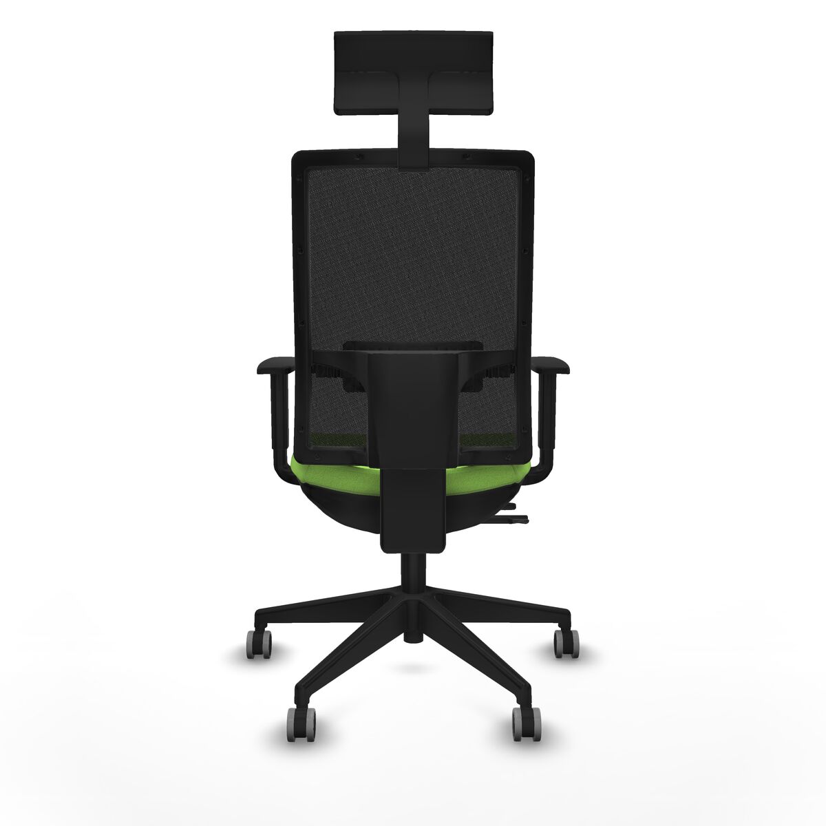 Silla de Oficina con Cabecero Piqueras y Crespo 1D066G1 Pistacho