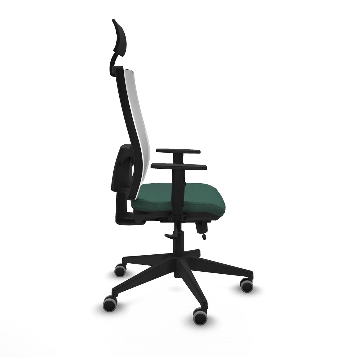 Silla de Oficina con Cabecero Piqueras y Crespo 1D066G1 Verde