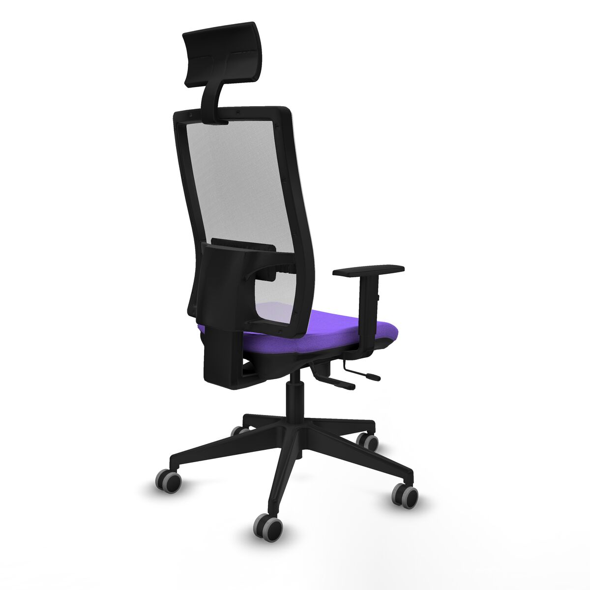 Silla de Oficina con Cabecero Piqueras y Crespo 1D066G1 Lila