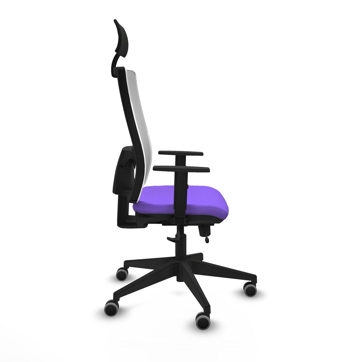 Silla de Oficina con Cabecero Piqueras y Crespo 1D066G1 Lila