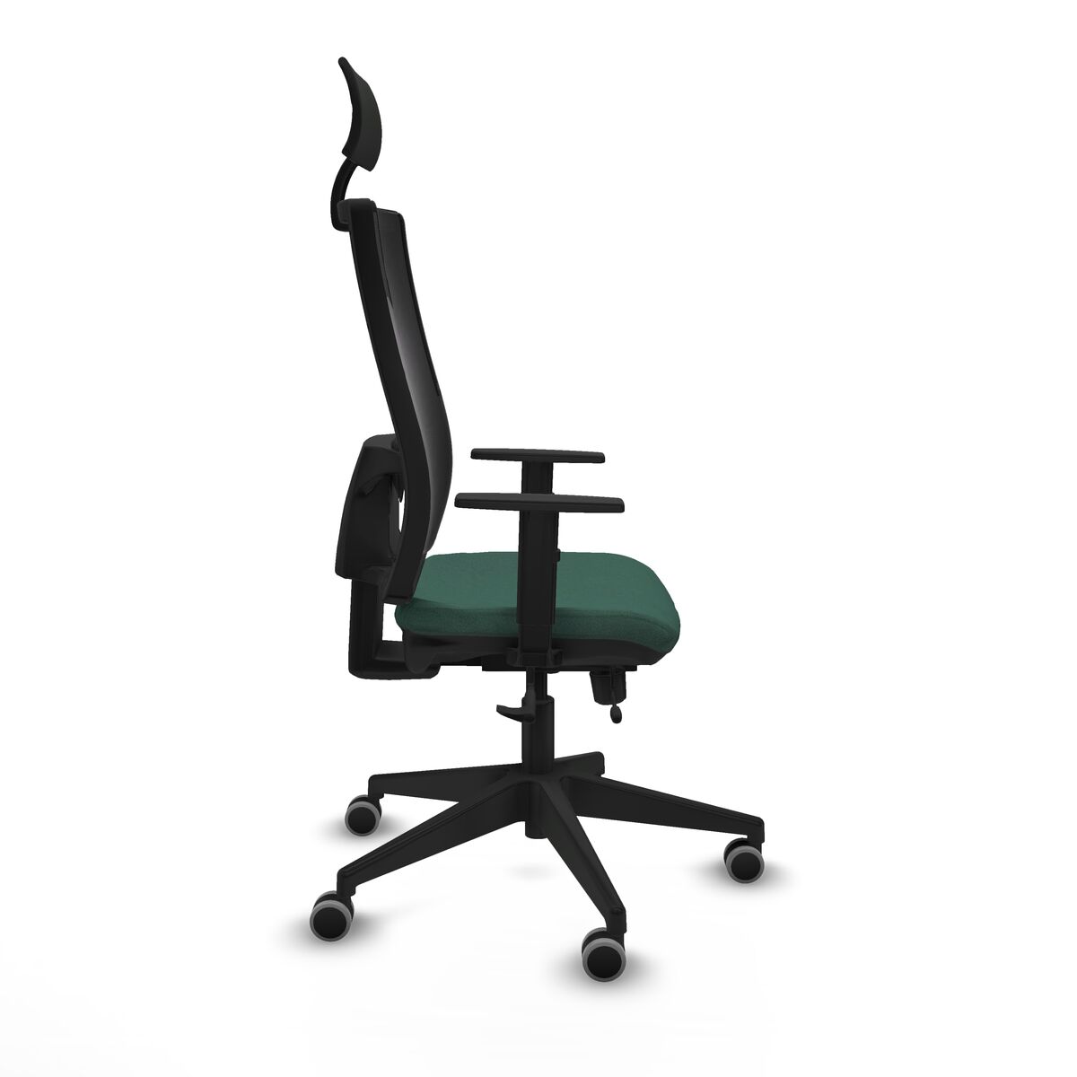 Silla de Oficina con Cabecero Piqueras y Crespo 1D066G1 Verde