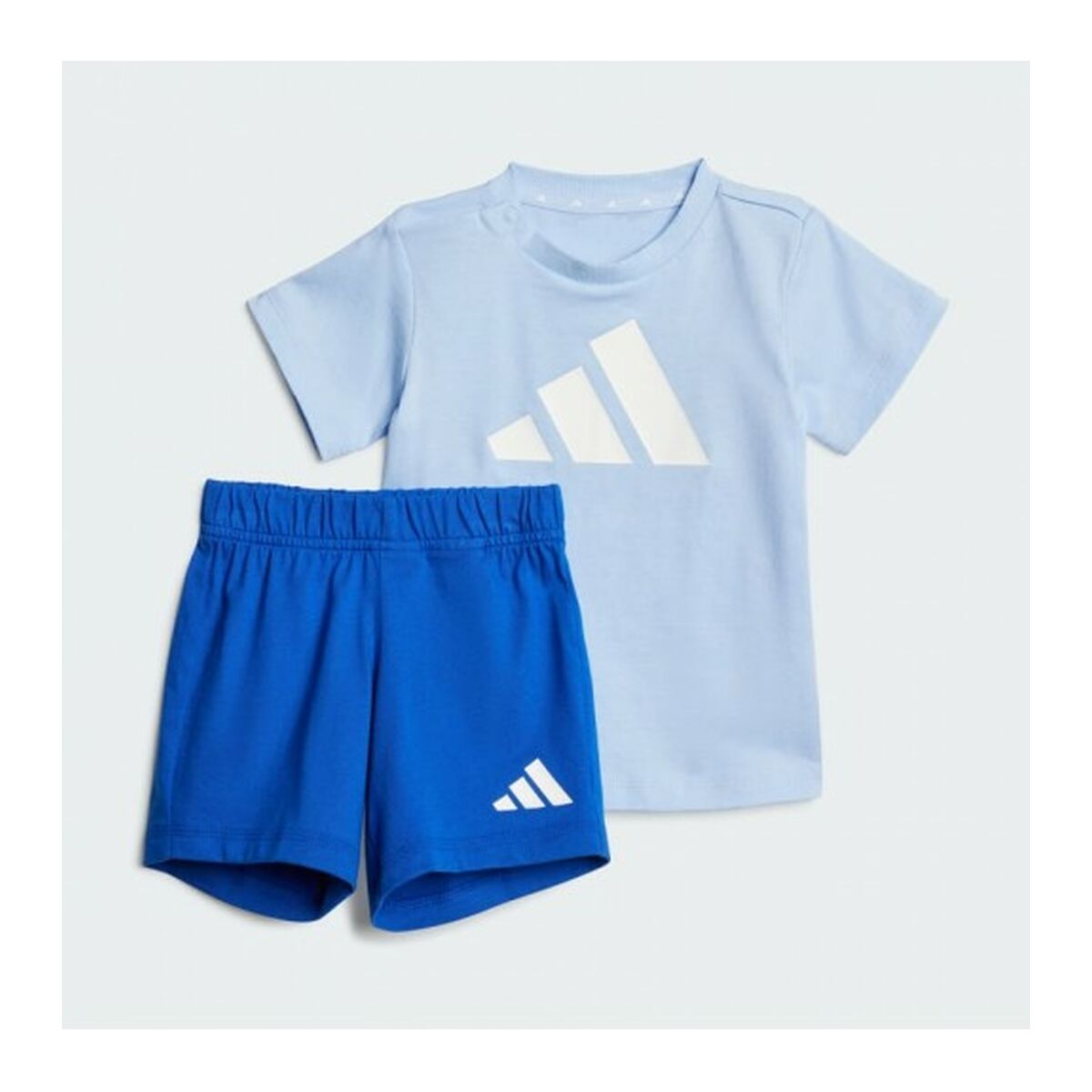 Conjunto Deportivo para Bebé Adidas BL T-SET 160 JC9641 Azul