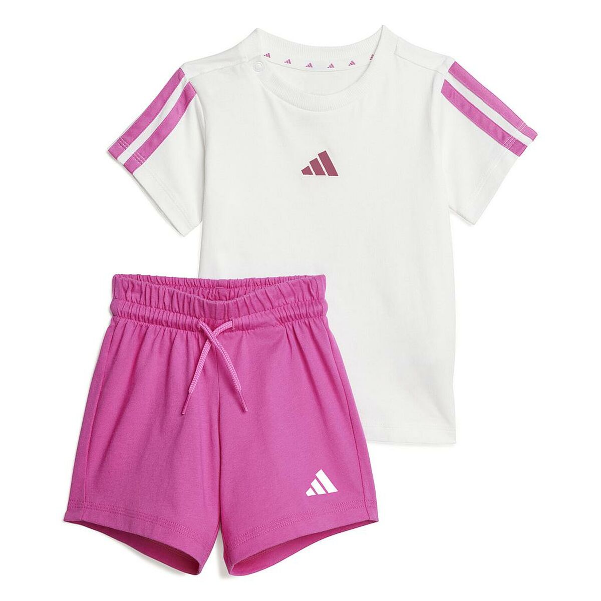 Conjunto Deportivo para Bebé Adidas Blanco