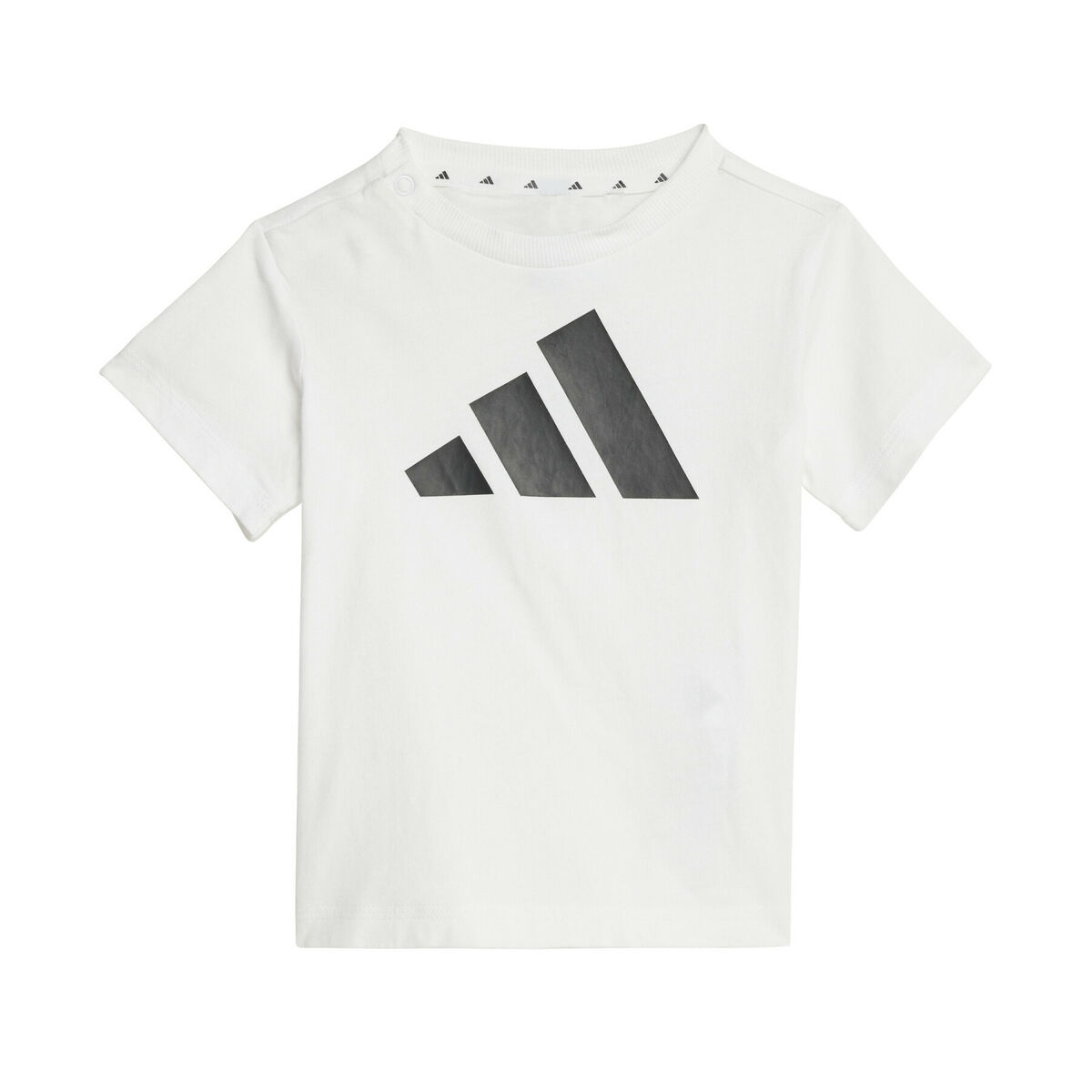 Conjunto Deportivo para Bebé Adidas I BL T-SET 160 JE1388 Blanco