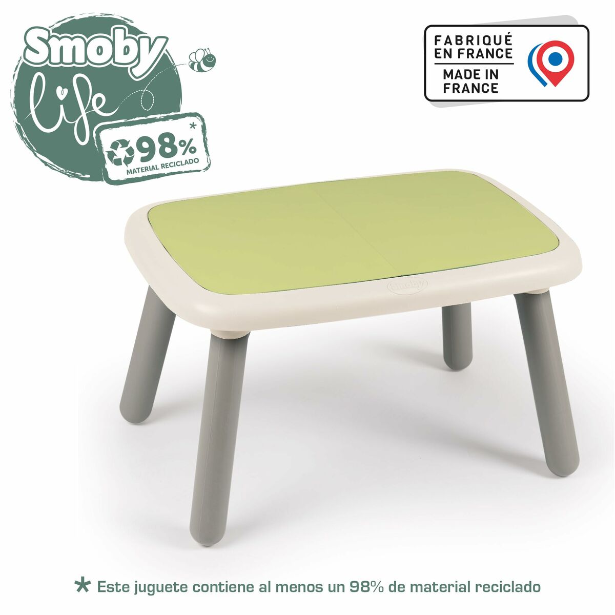 Mesa con 2 sillas Smoby SMOBY Life Plástico