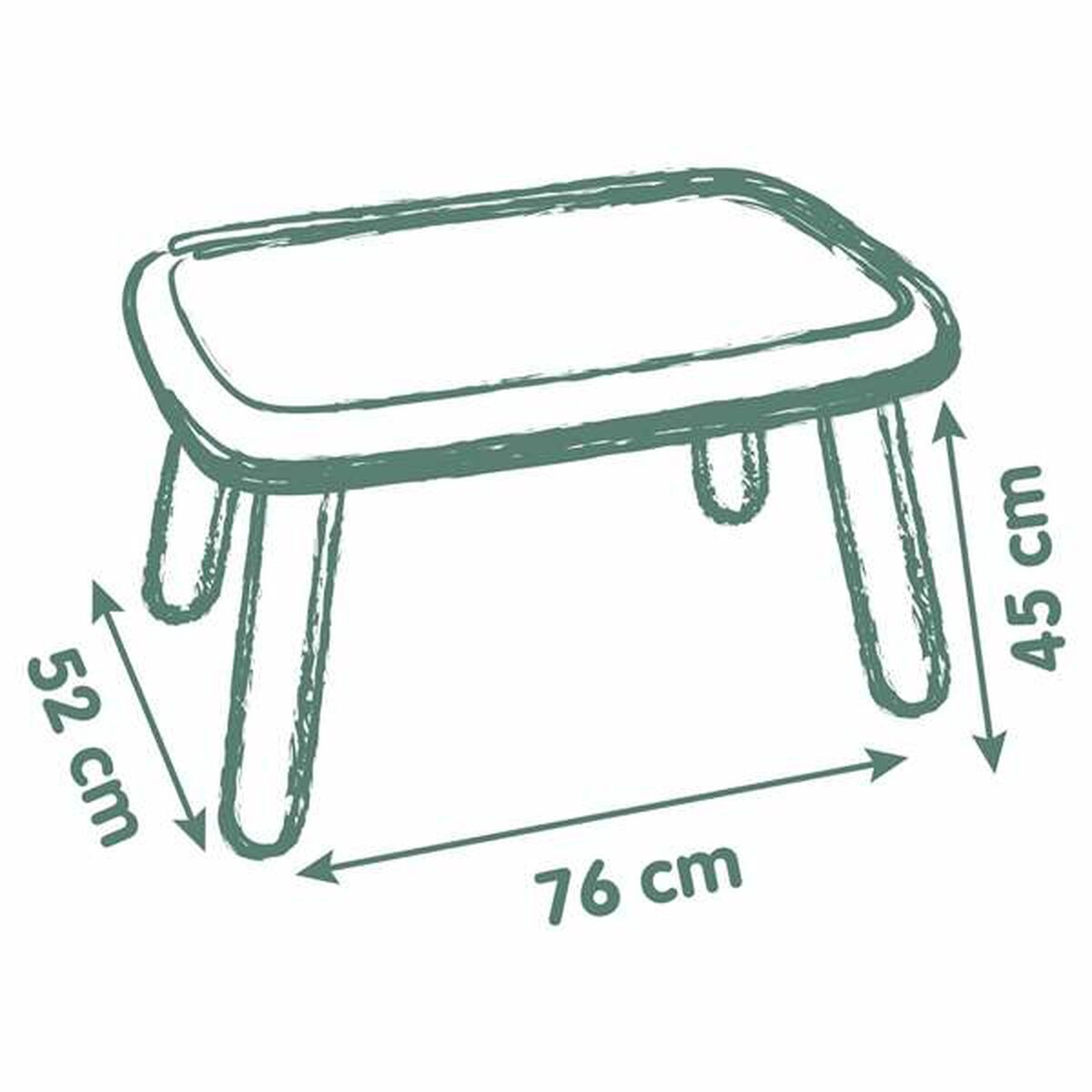 Mesa con 2 sillas Smoby SMOBY Life Plástico
