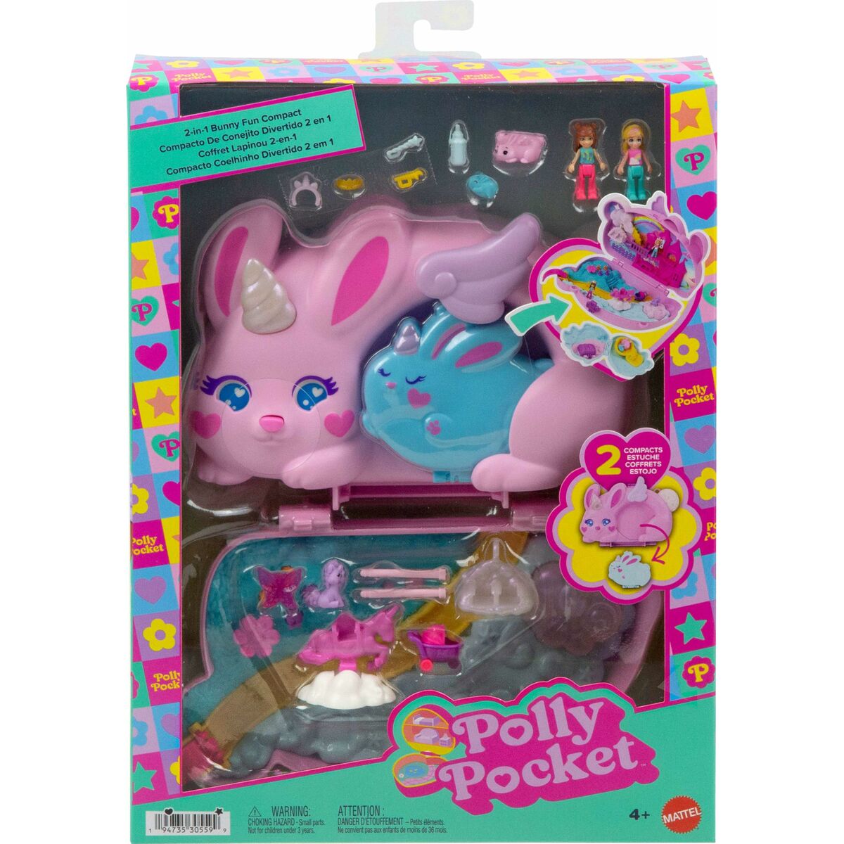 Playset Polly Pocket 16 Piezas