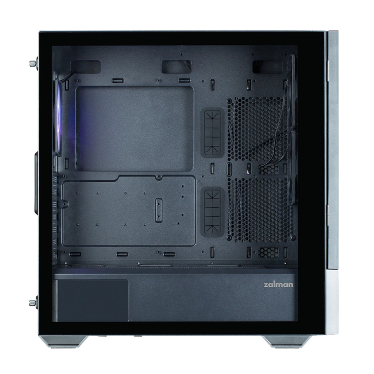 Caja Semitorre ATX Zalman Z10 DS BLACK Negro
