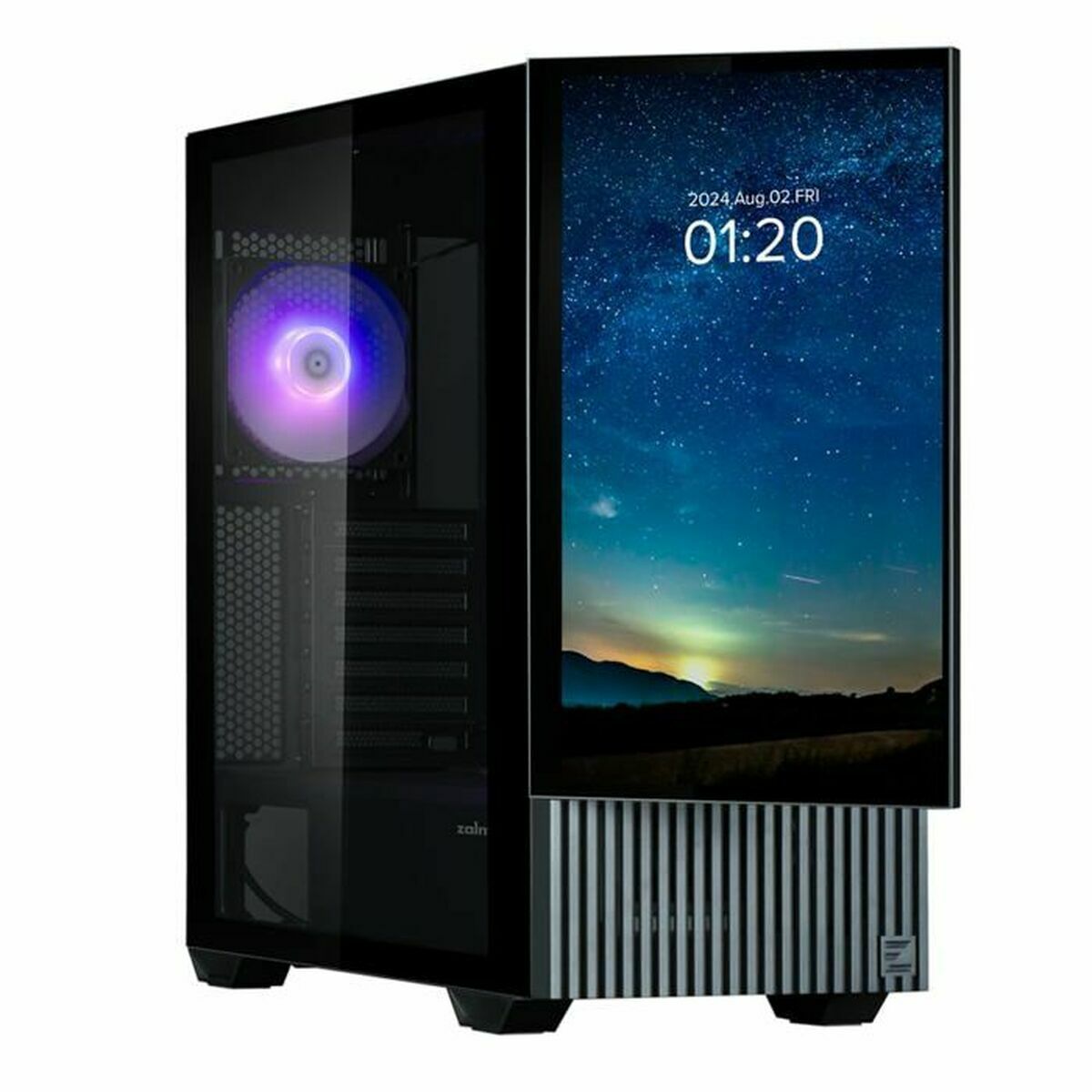 Caja Semitorre ATX Zalman Z10 DS BLACK Negro