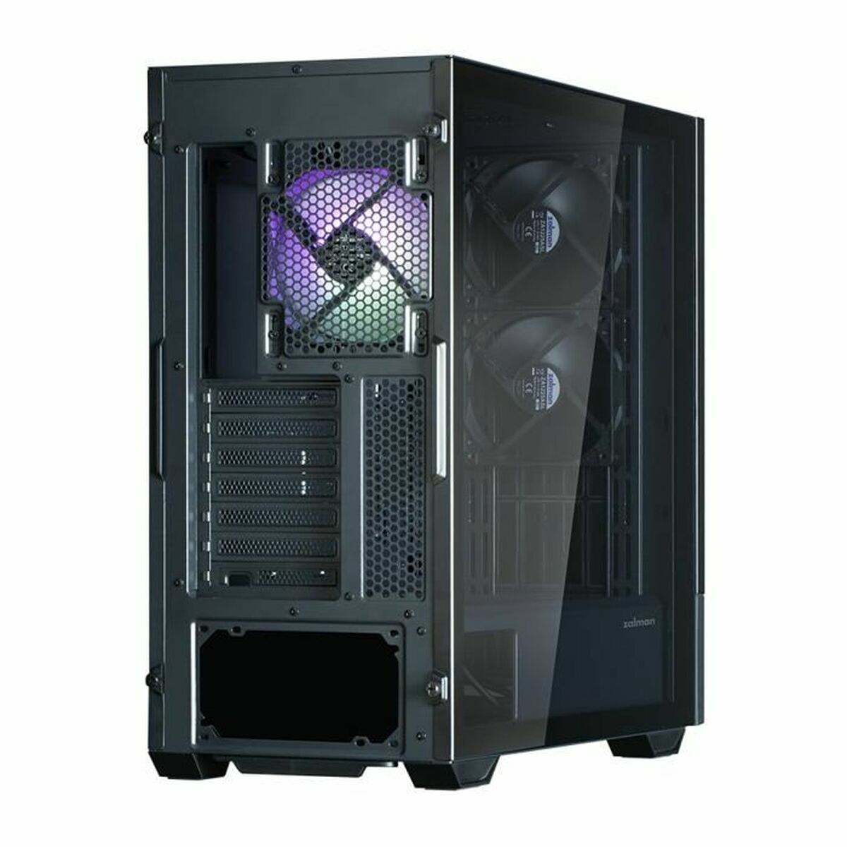 Caja Semitorre ATX Zalman Z10 DS BLACK Negro