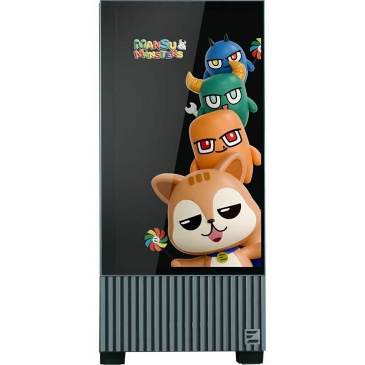 Caja Semitorre ATX Zalman Z10 DS BLACK Negro