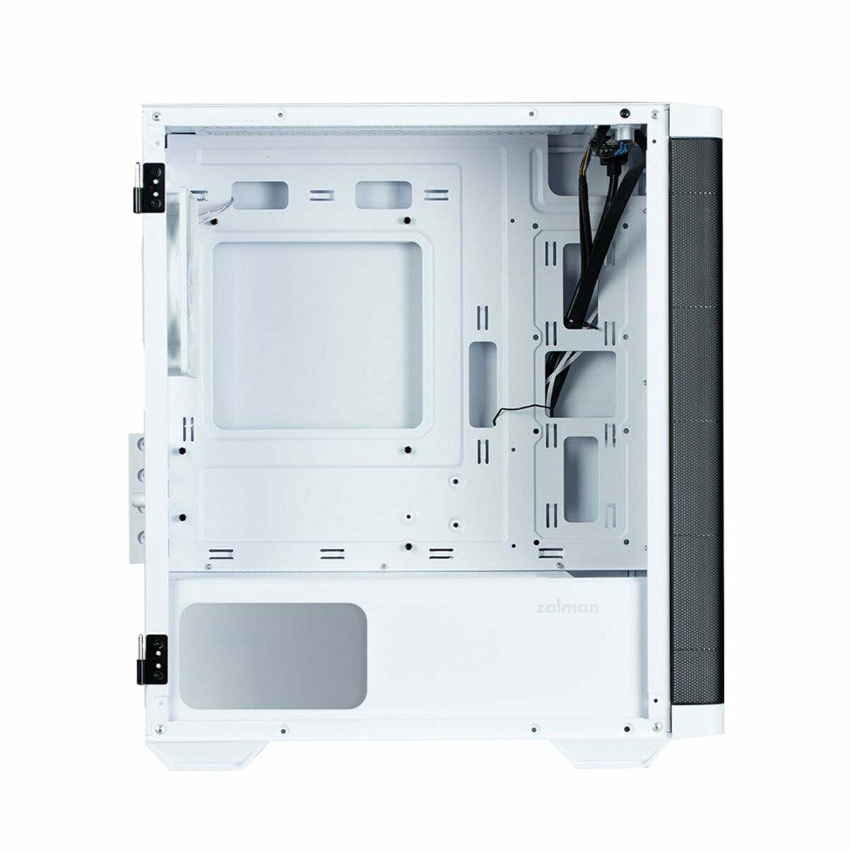 Caja Semitorre ATX Zalman M4 WHITE Blanco Negro