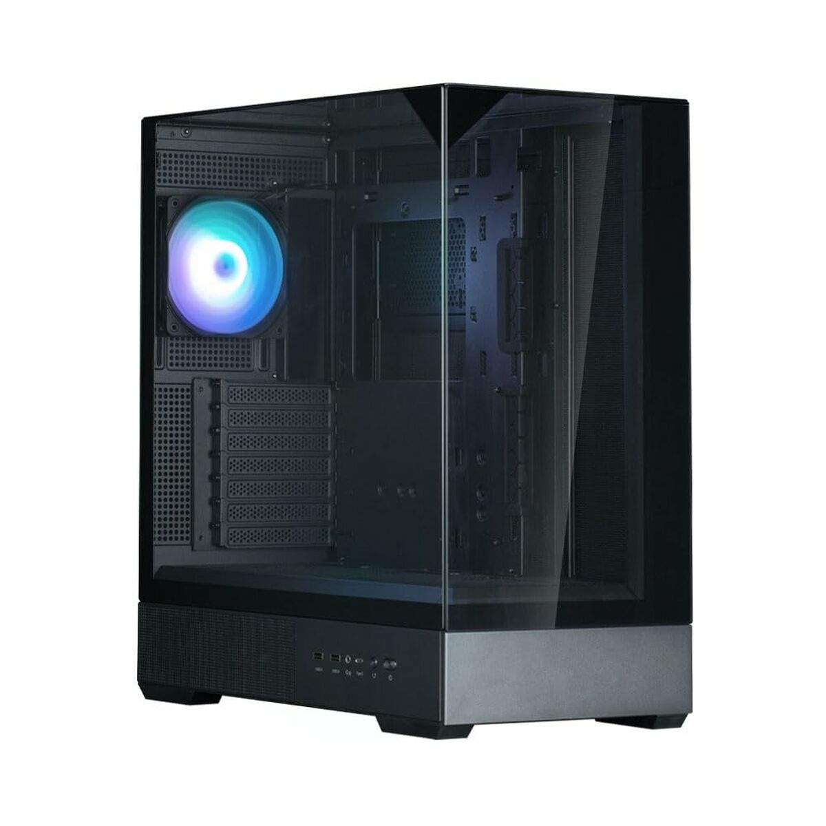 Caja Semitorre ATX Zalman P40 PRISM BLACK Negro