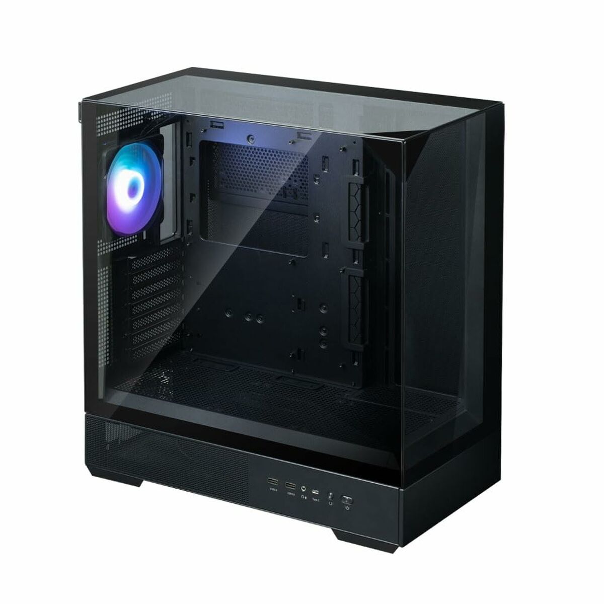 Caja Semitorre ATX Zalman P40 PRISM BLACK Negro