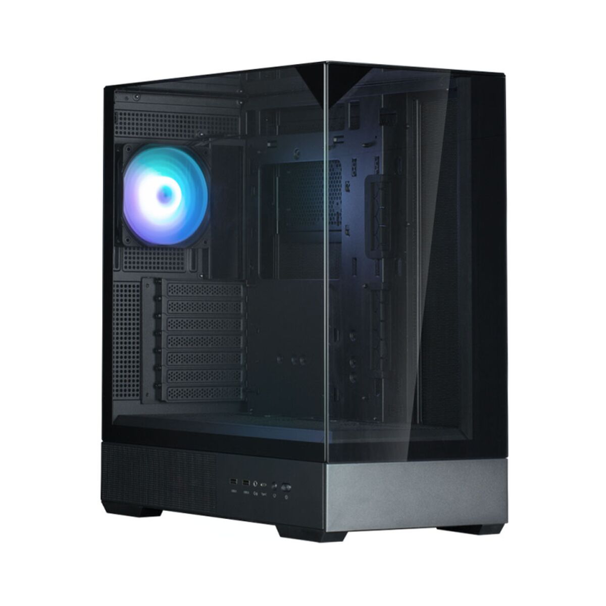 Caja Semitorre ATX Zalman P40 PRISM BLACK Negro